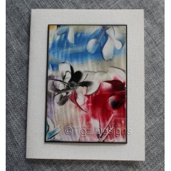 Encaustic Elements - New Home Greeting Card - Made in Creston BC #21-05